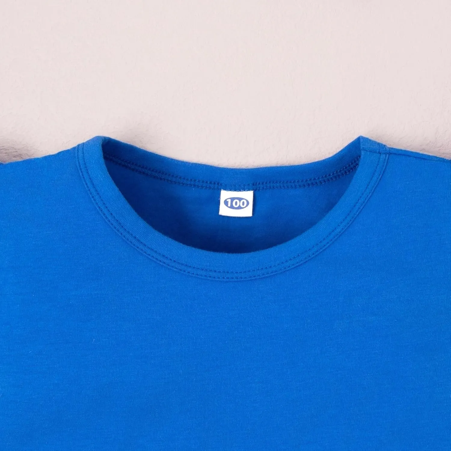 12M-7Y Toddler Baby Girls T Shirt Solid Color Blouse Ruffle Top Cotton Casual Tees Plain Shirt