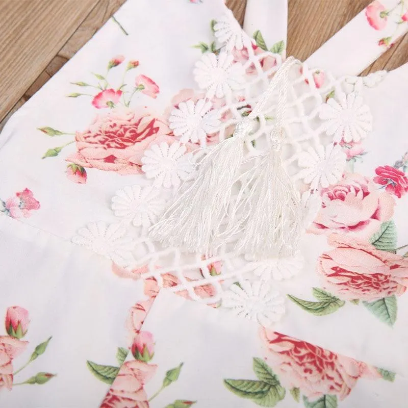 Baby Girl Precious Floral Romper and Headband