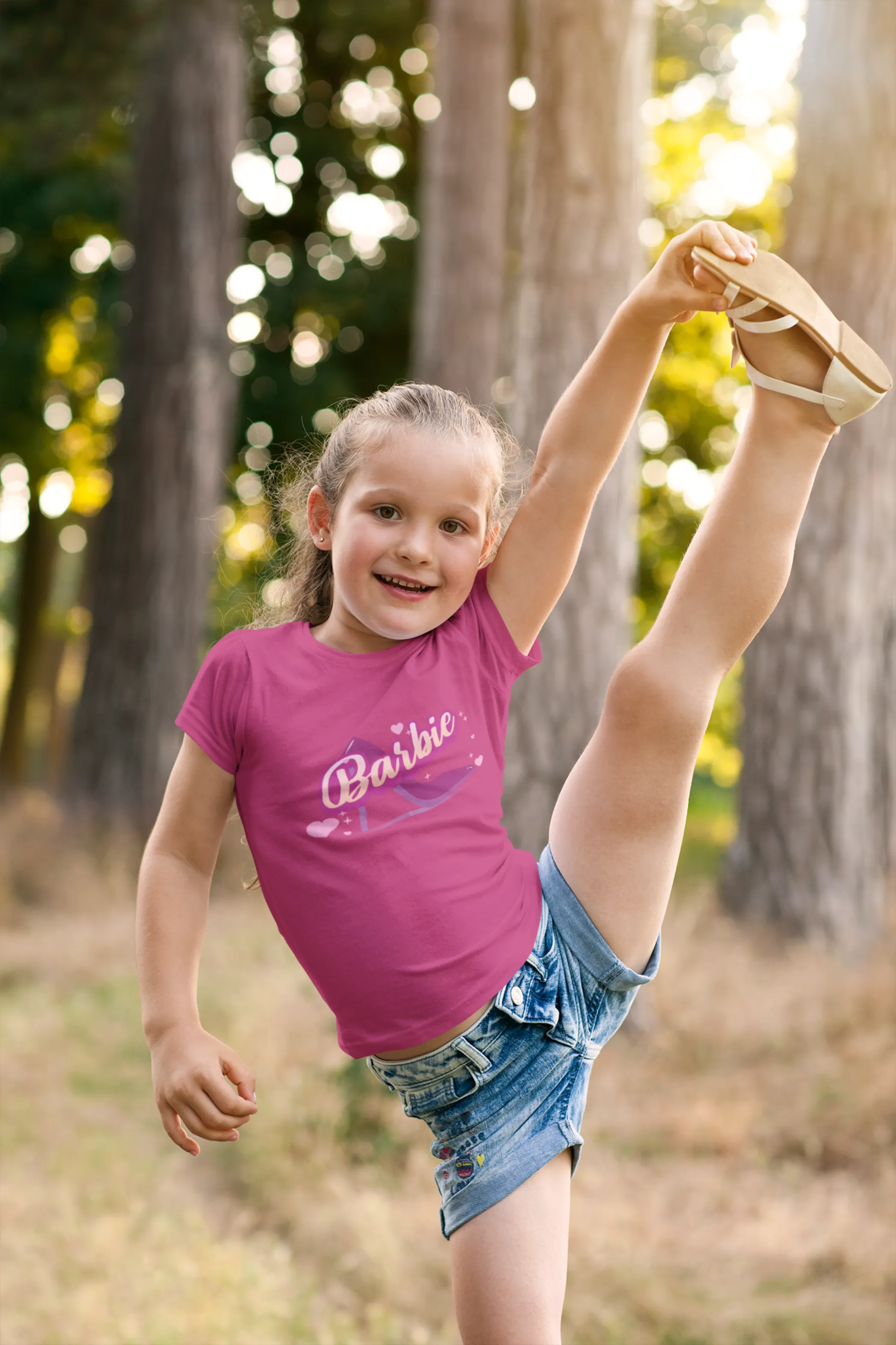 Barbie Printed T-shirt for girl