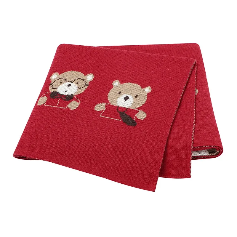 Bear Knit Baby Rompers for 0-18M