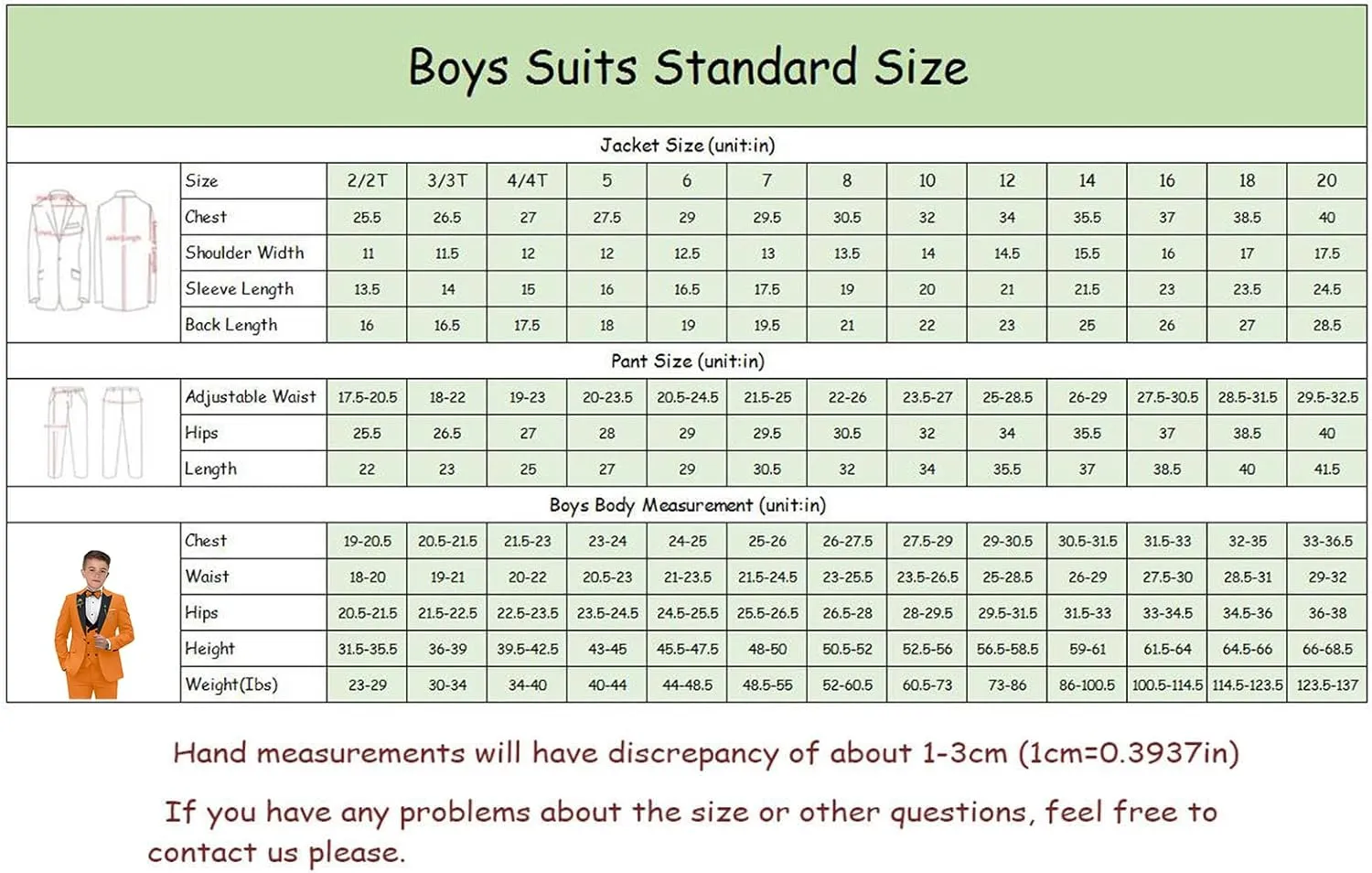 Boys Suits 3 Piece Formal Solid Slim Fit Suit Peak Lapel Blazer Pants Vest Boys Suit Double Breasted Kids Tuxedo