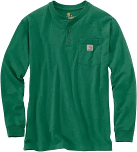 Carhartt Men's K128 Long Sleeve Henley T-Shirt