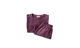 Children's Solid Sports Suit