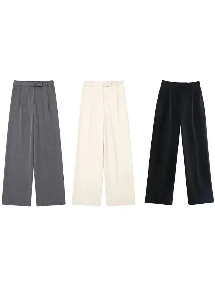 Classic Tailored High Waist Pants in 6 Colors