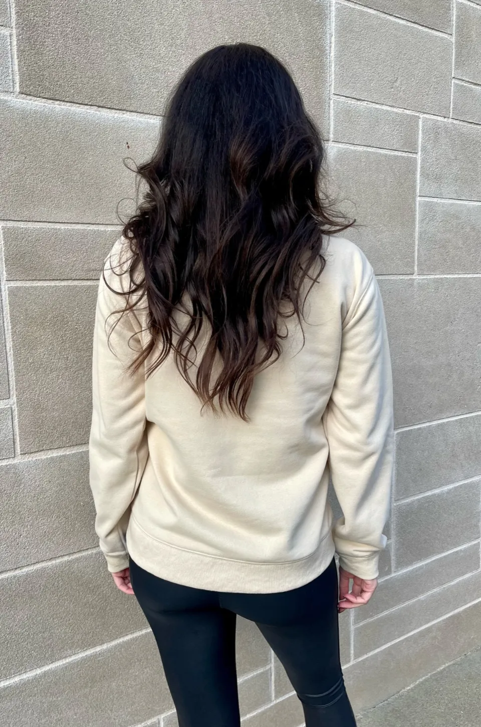 COMING SOON Game Day Nursing Sweatshirt- Tan