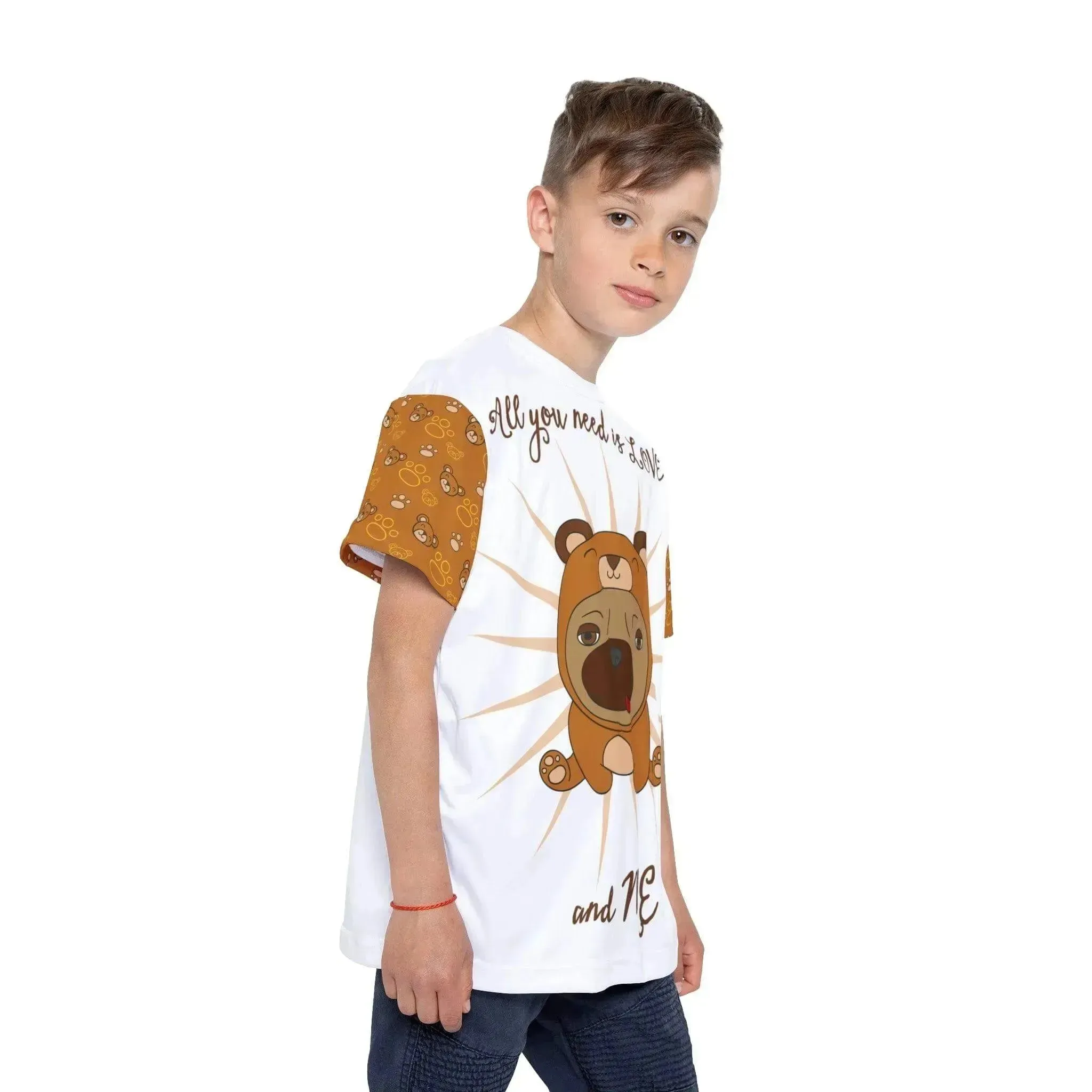 Cute French Bulldog Kids Sports Jersey (AOP)