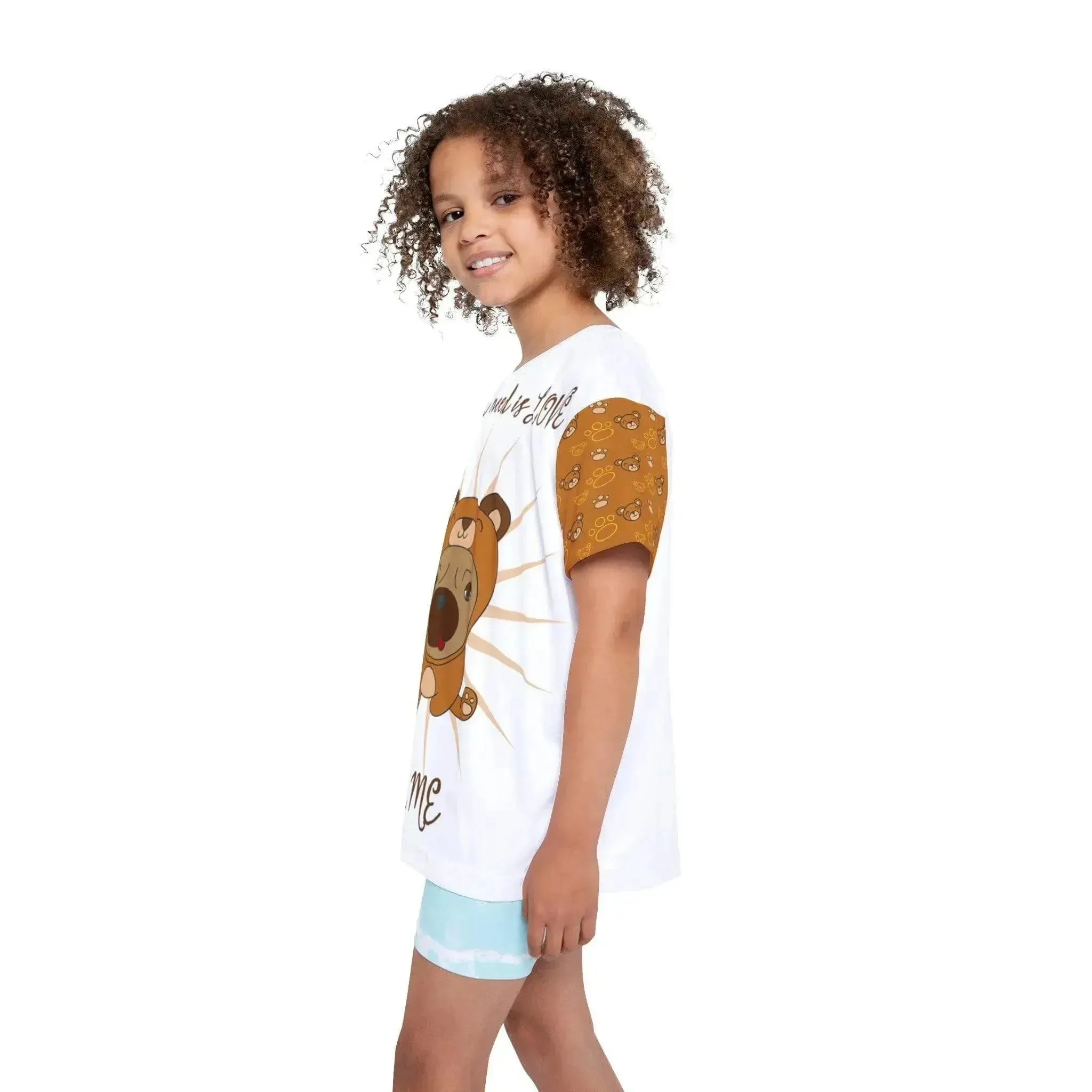 Cute French Bulldog Kids Sports Jersey (AOP)