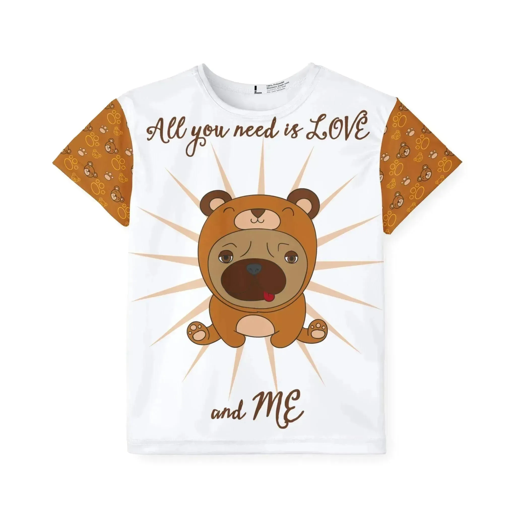 Cute French Bulldog Kids Sports Jersey (AOP)