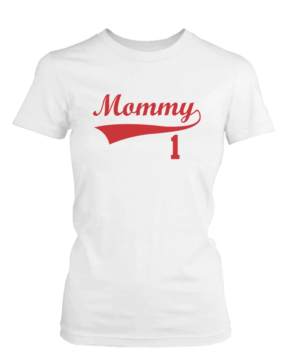 Daddy Mommy and Baby Matching Baseball Family T-Shirt / Onesie (Sold Separately)