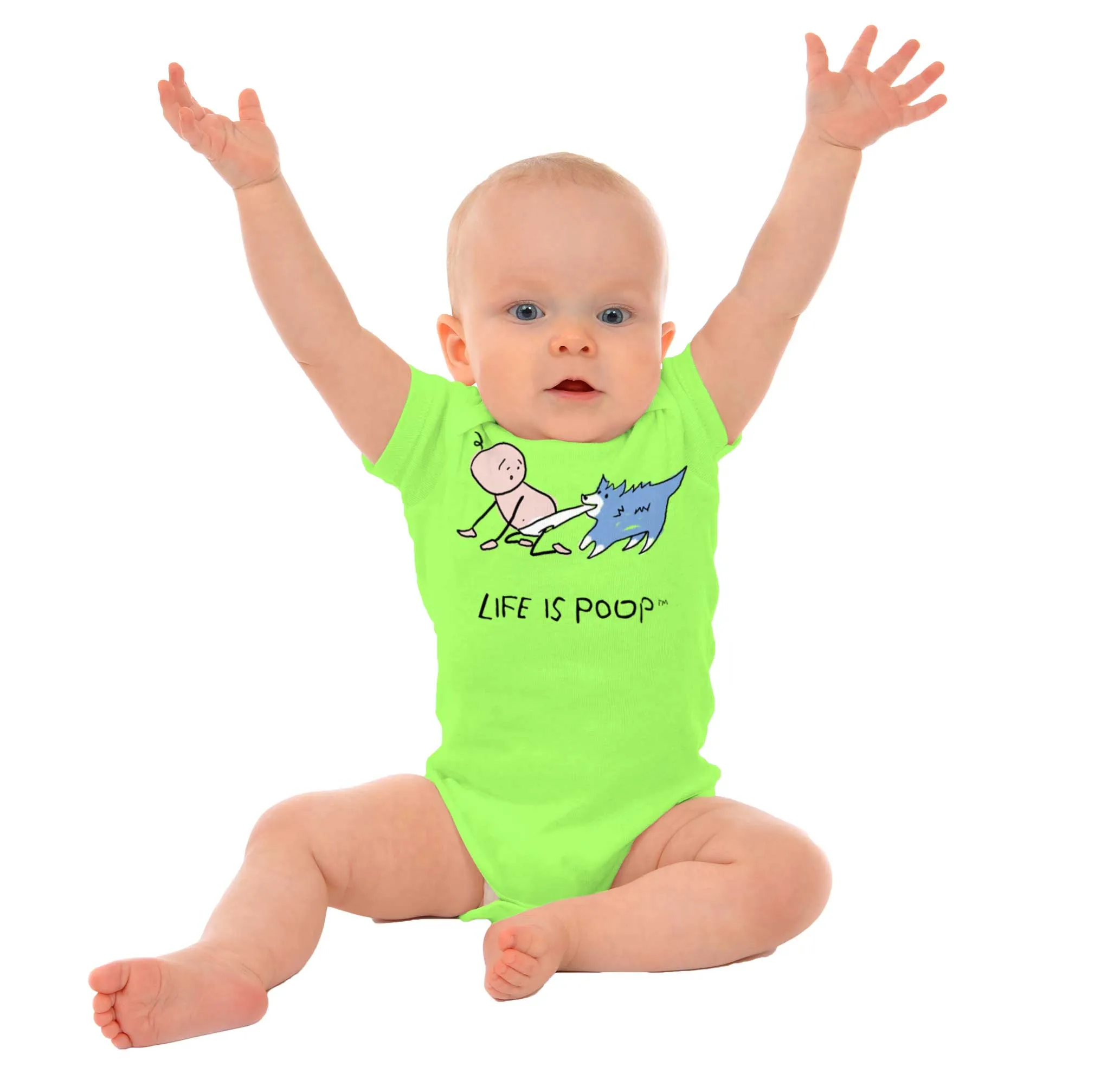 Dog Pull Romper Bodysuit