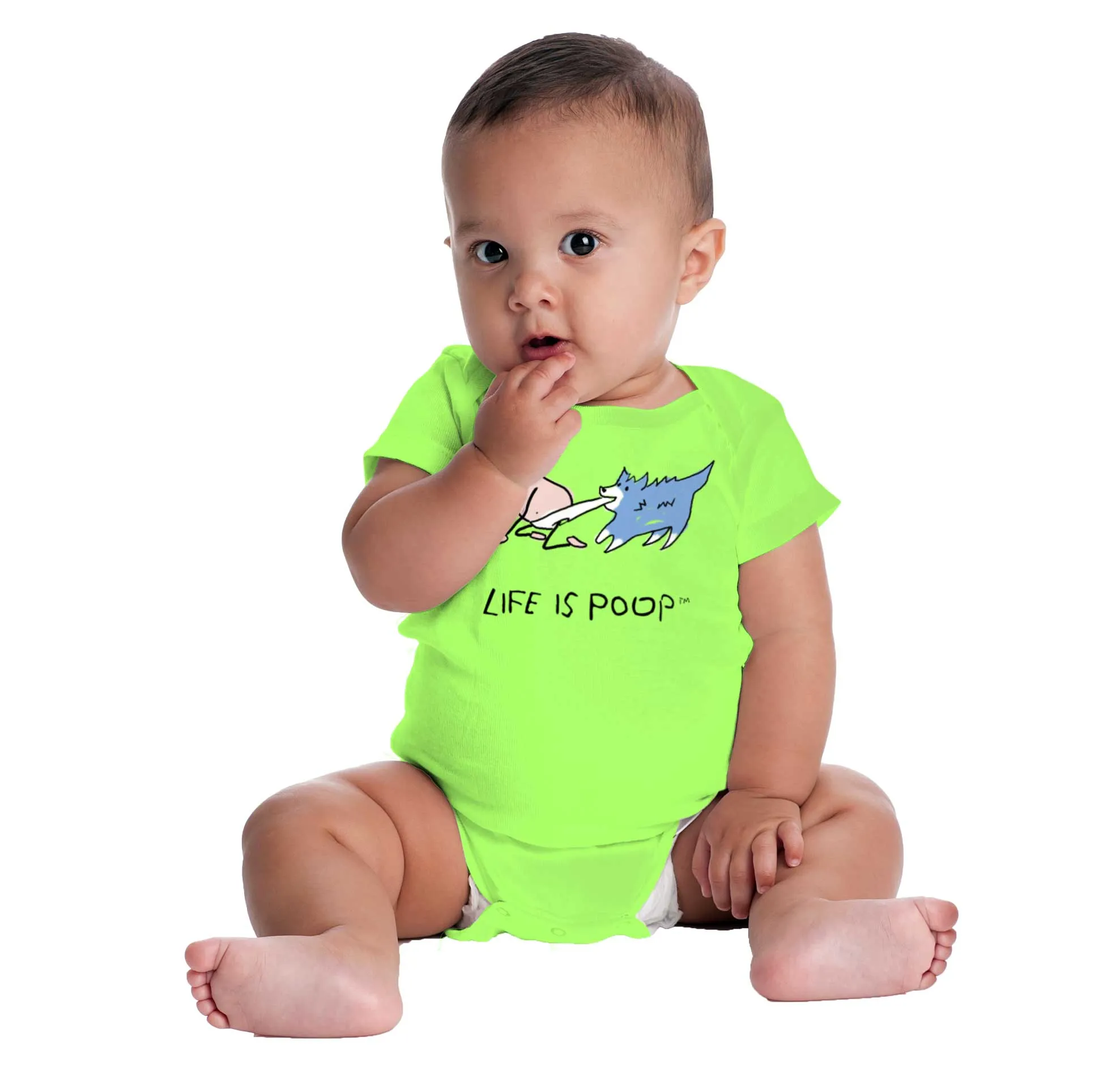 Dog Pull Romper Bodysuit