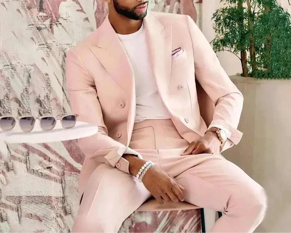Double-breasted 2 PCS Suit
