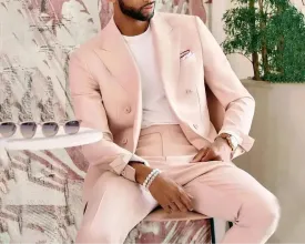 Double-breasted 2 PCS Suit