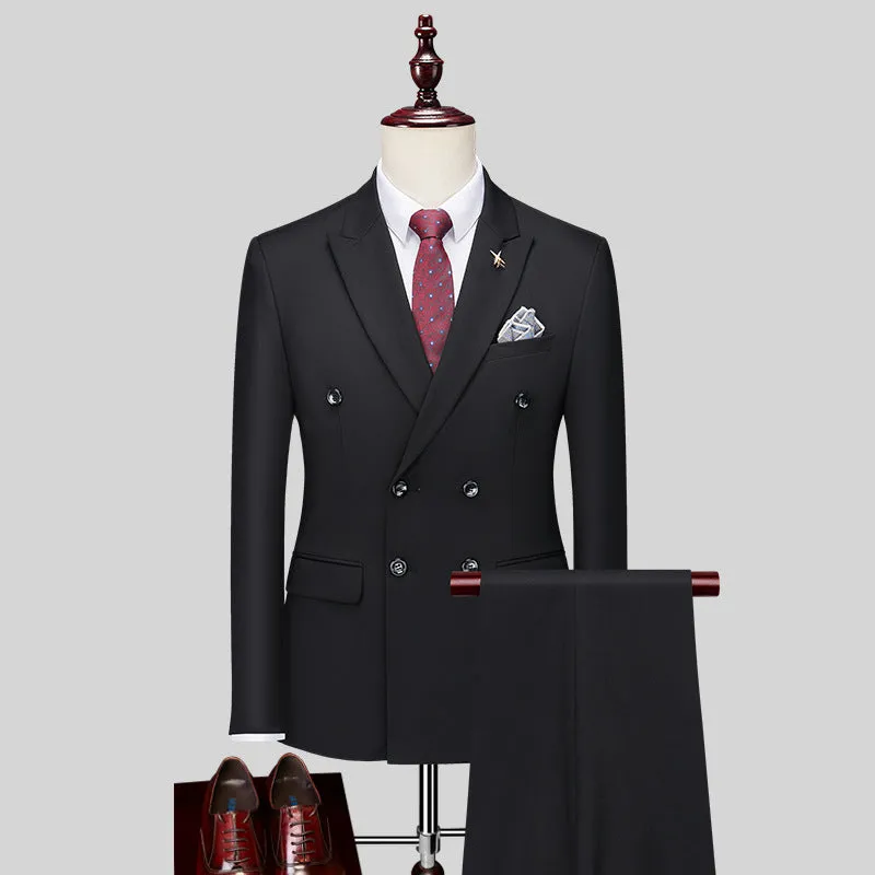Eldorian Luxe Double-Breasted Suit