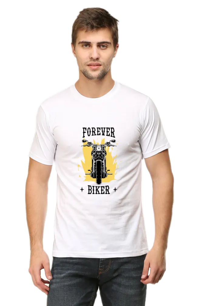 Forever Biker Printed T-shirt for men