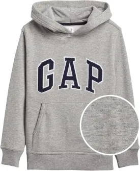 GAP Boys' Logo Hoodie Hooded Sweatshirt
