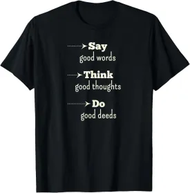Inspirational Sayings, Positive Quotes & Affirmations T-Shirt