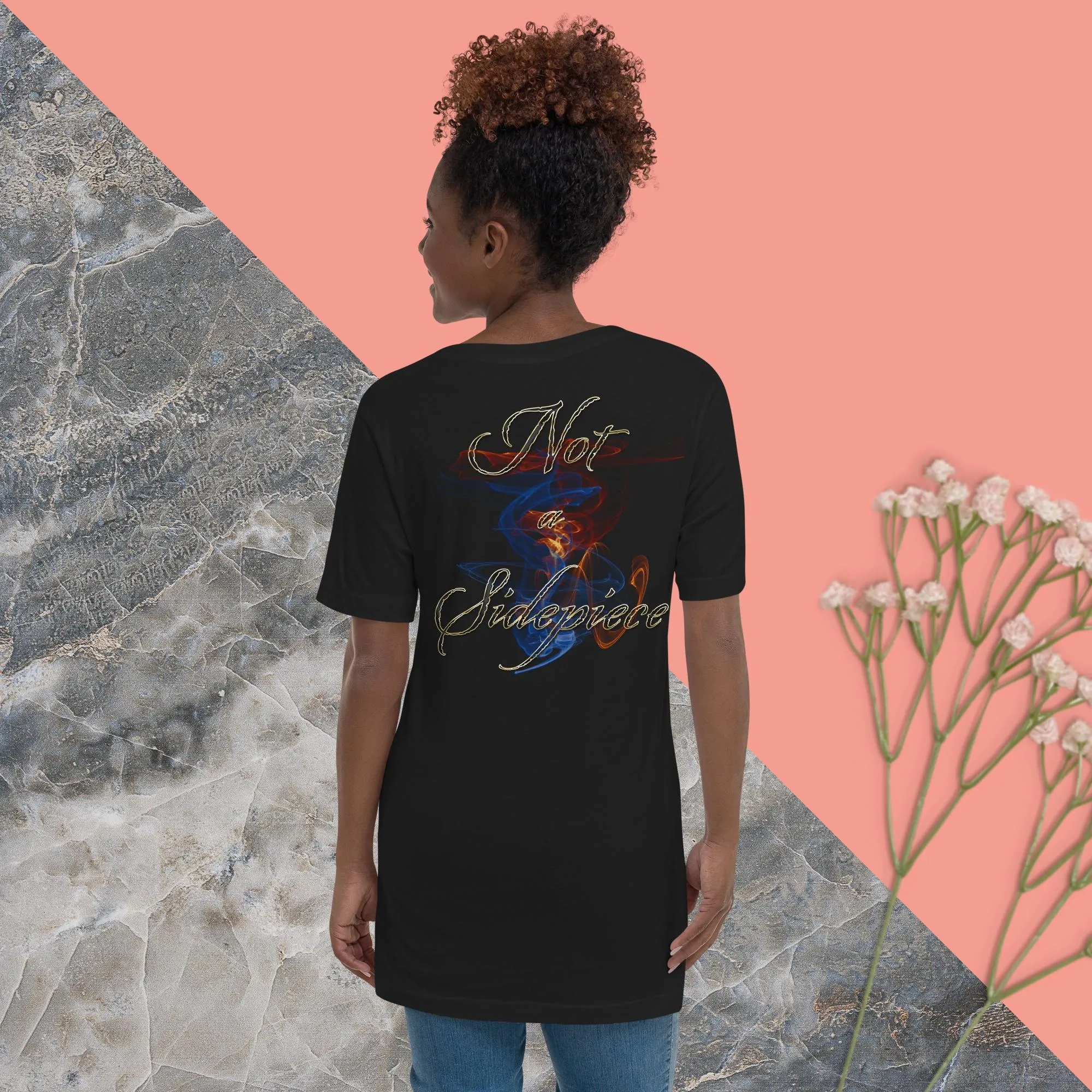 Jesus is Looking for a Bride - Not a Side Piece - Unisex Short Sleeve V-Neck T-Shirt