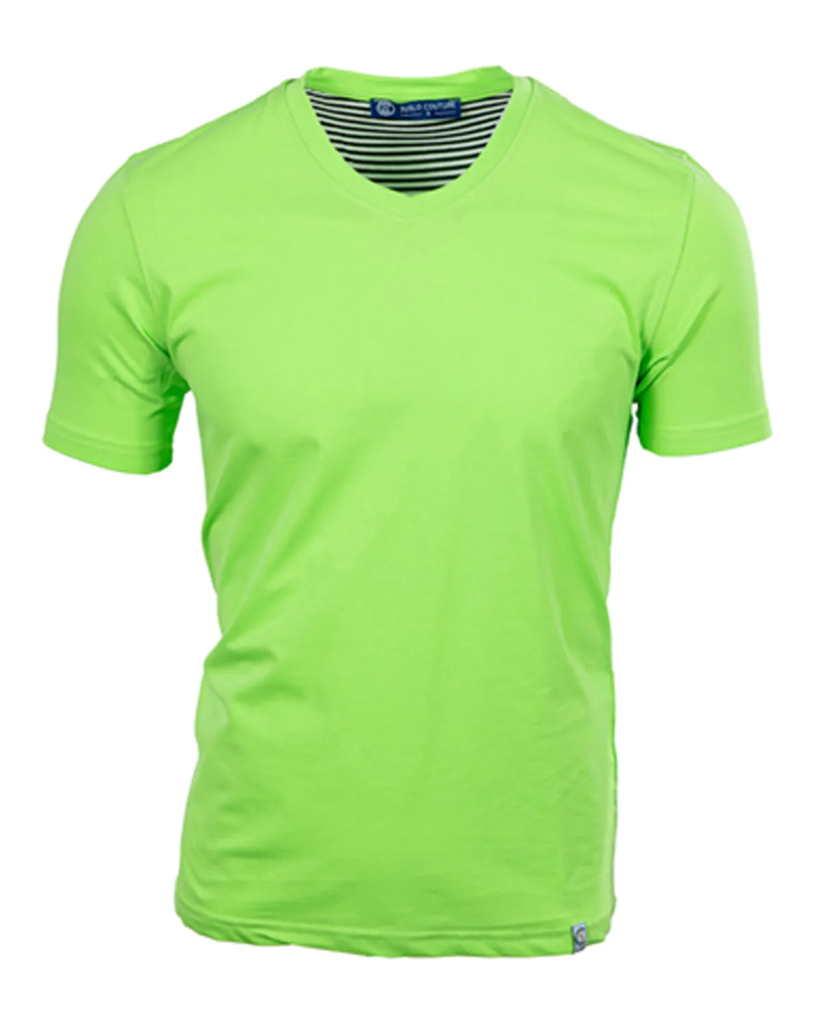 Luxury V Neck Tee - Neon