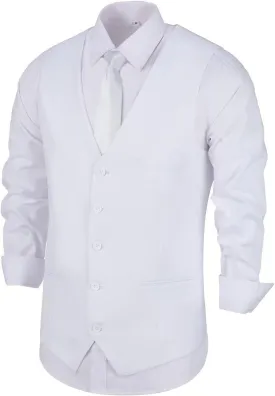 Mens Suit Vest Formal Business Dress Vest for Wedding