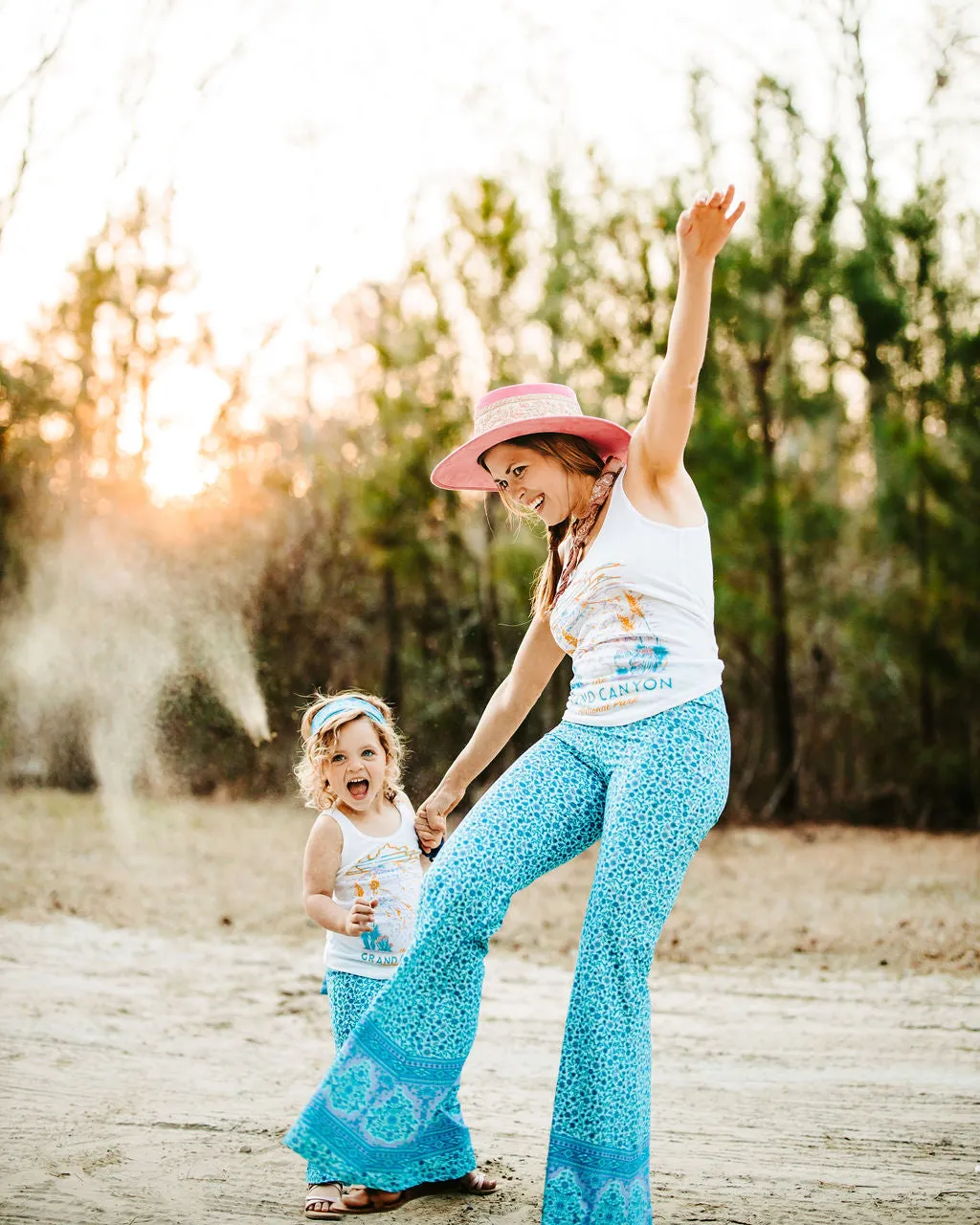 Morning Glory Bell-Bottoms (Women)