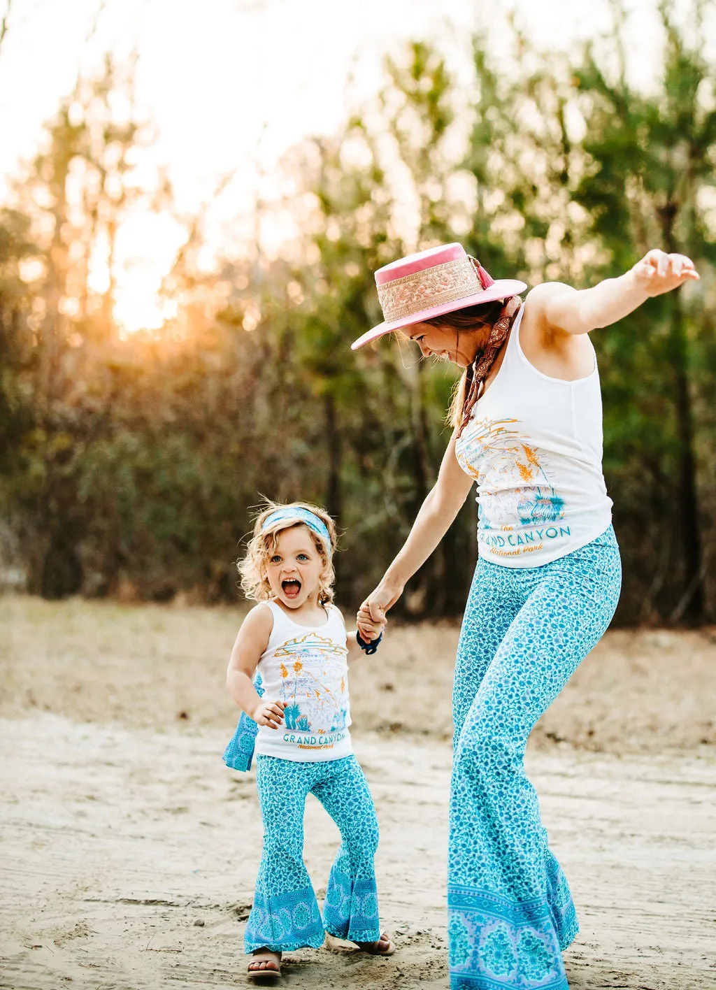 Morning Glory Bell-Bottoms (Women)