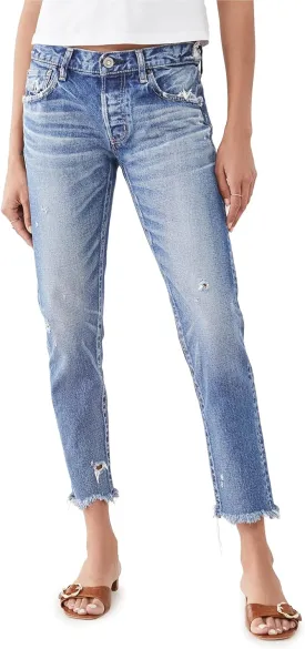 MOUSSY VINTAGE Women's Keller Tapered Blue Jeans