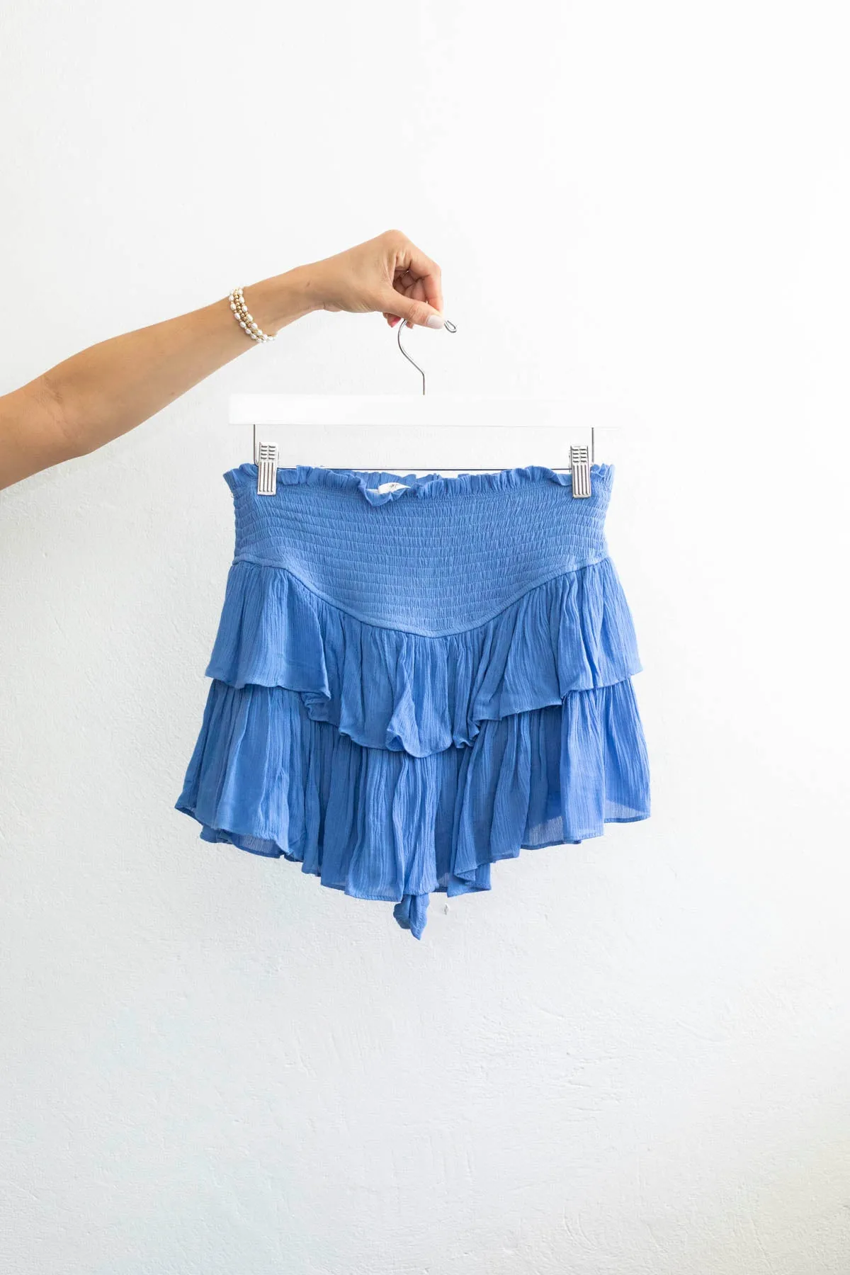 MS W Ruffle Skirt With Shorts