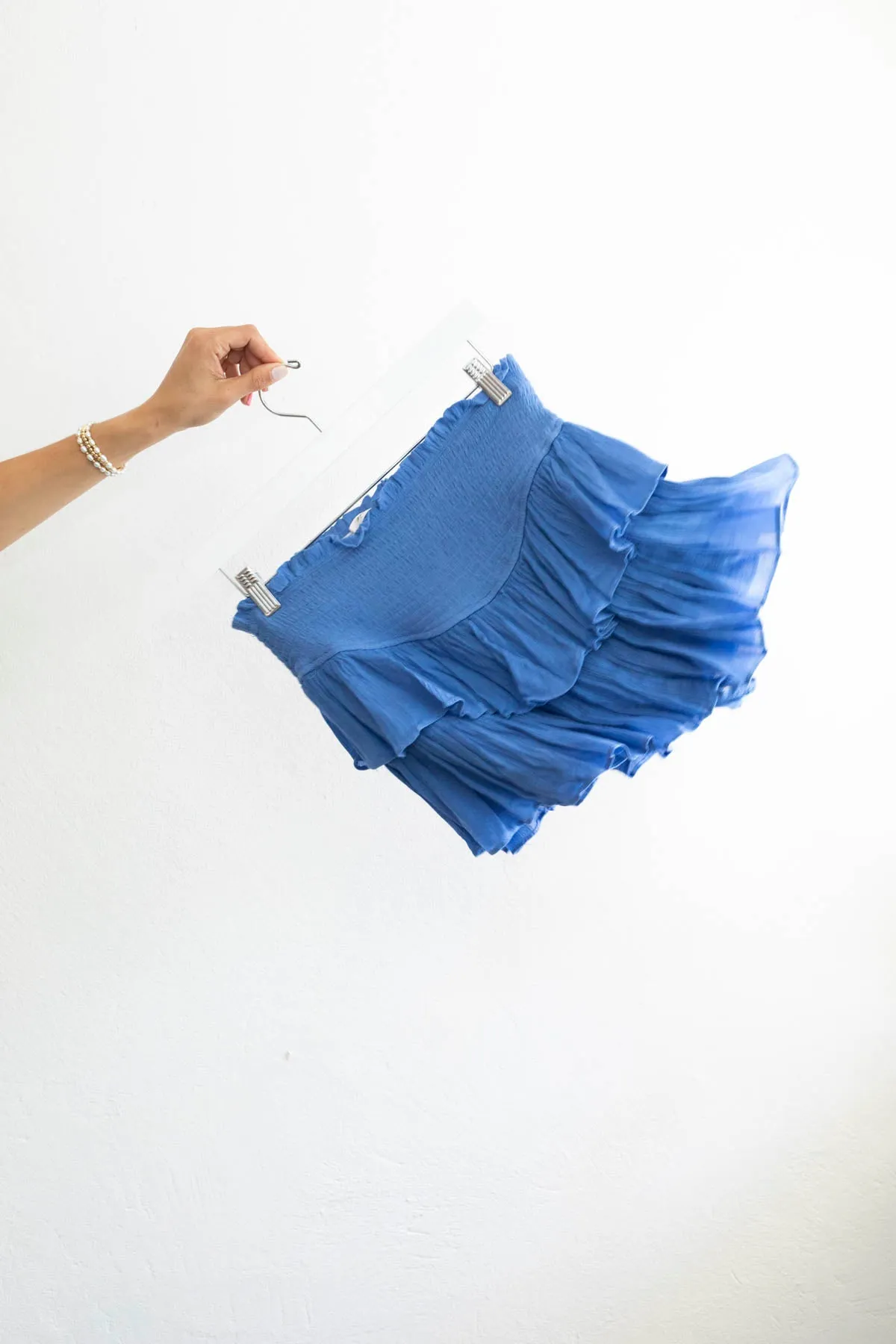 MS W Ruffle Skirt With Shorts