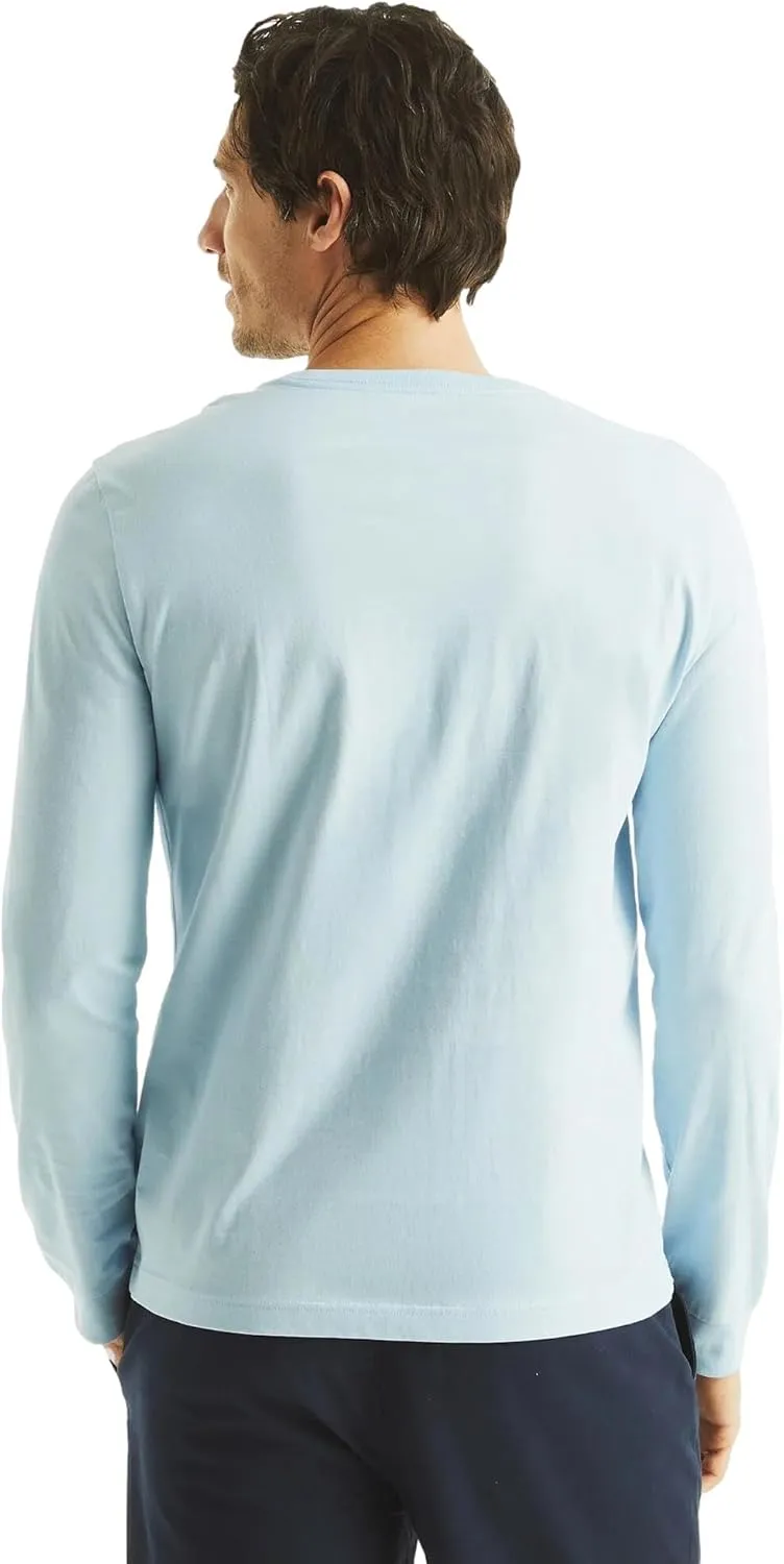 Nautica Men's J-Class Logo Long Sleeve T-Shirt