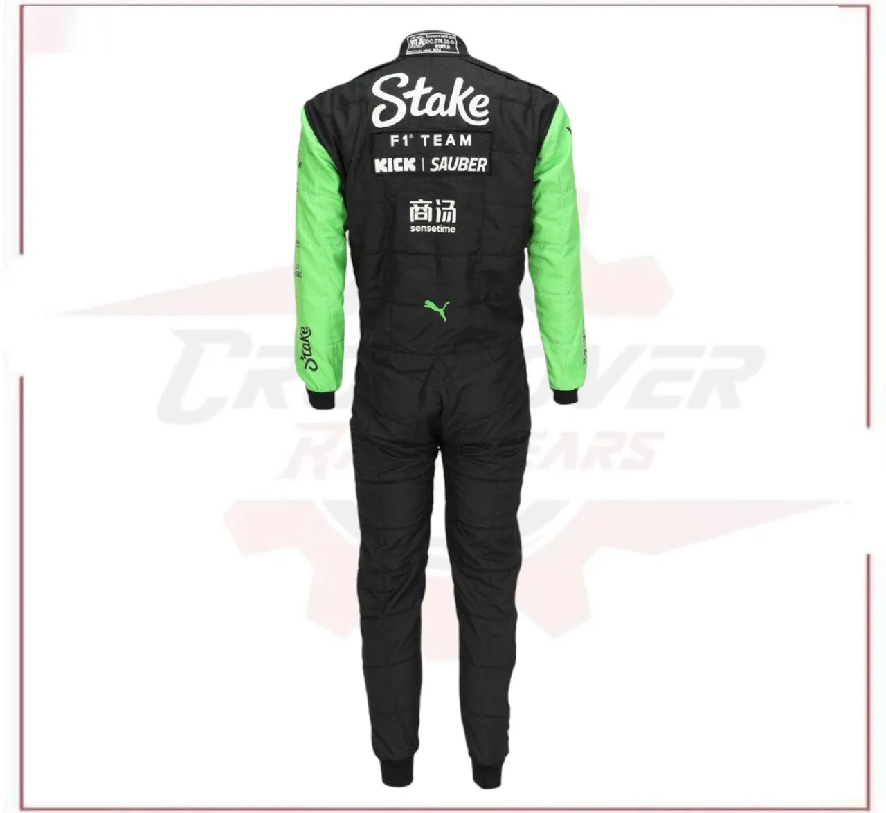 New 2024 Zhou Guanyu Stake F1 Team Kick Sauber Replica Racing Suit
