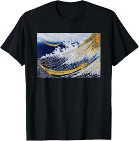Ocean waves by Katsushika Hokusai T-Shirt