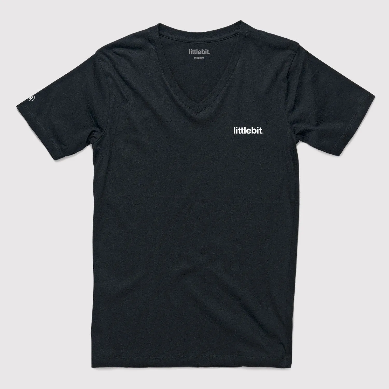 Pocket Logo Mens V Neck T-Shirt