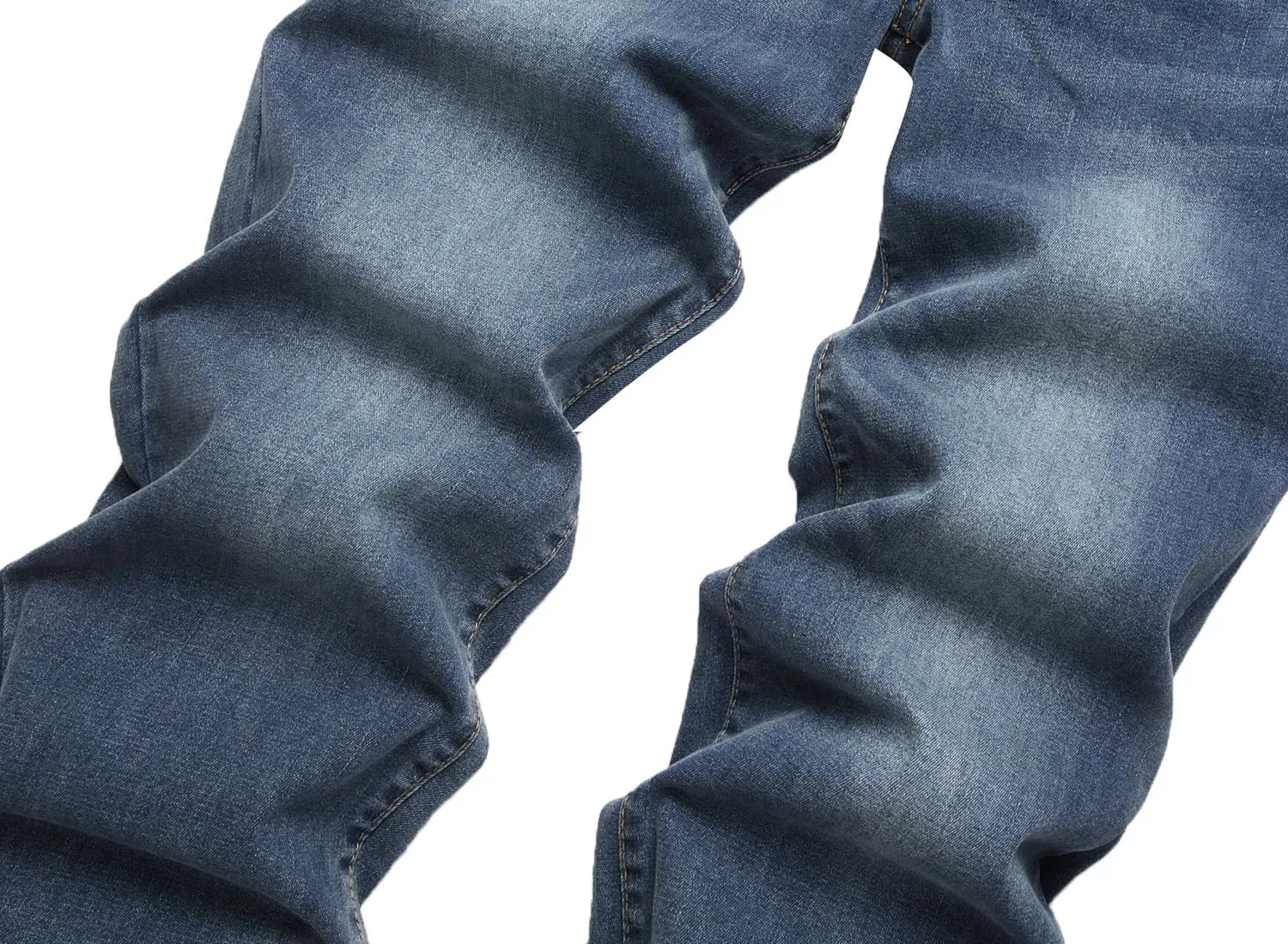 RANMCC Men's Baggy Jeans Loose Straight Fit Y2K Stretch Hip Hop Denim Casual Pants Jeans (Size 30-46)