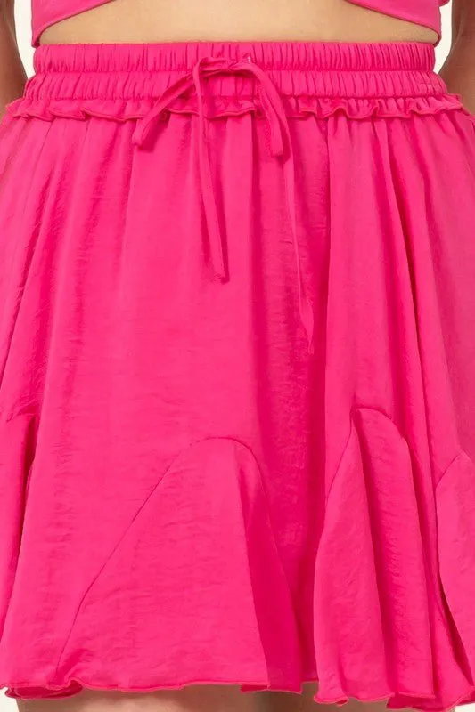 Ruffle Mini Skirt