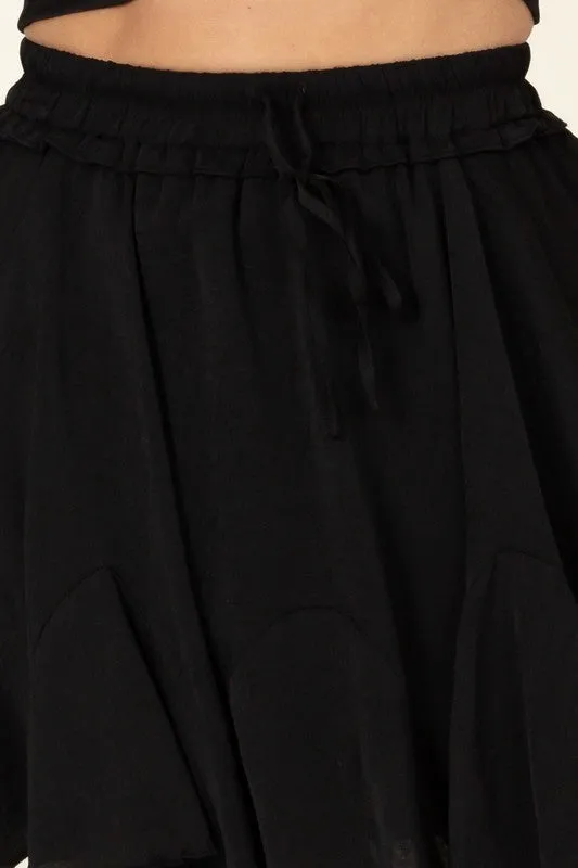 Ruffle Mini Skirt