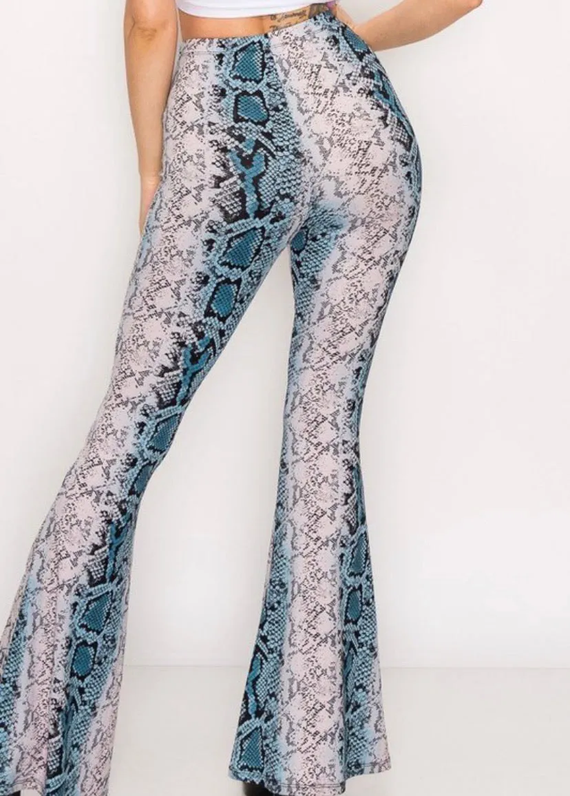 Snakeskin Bell Bottoms
