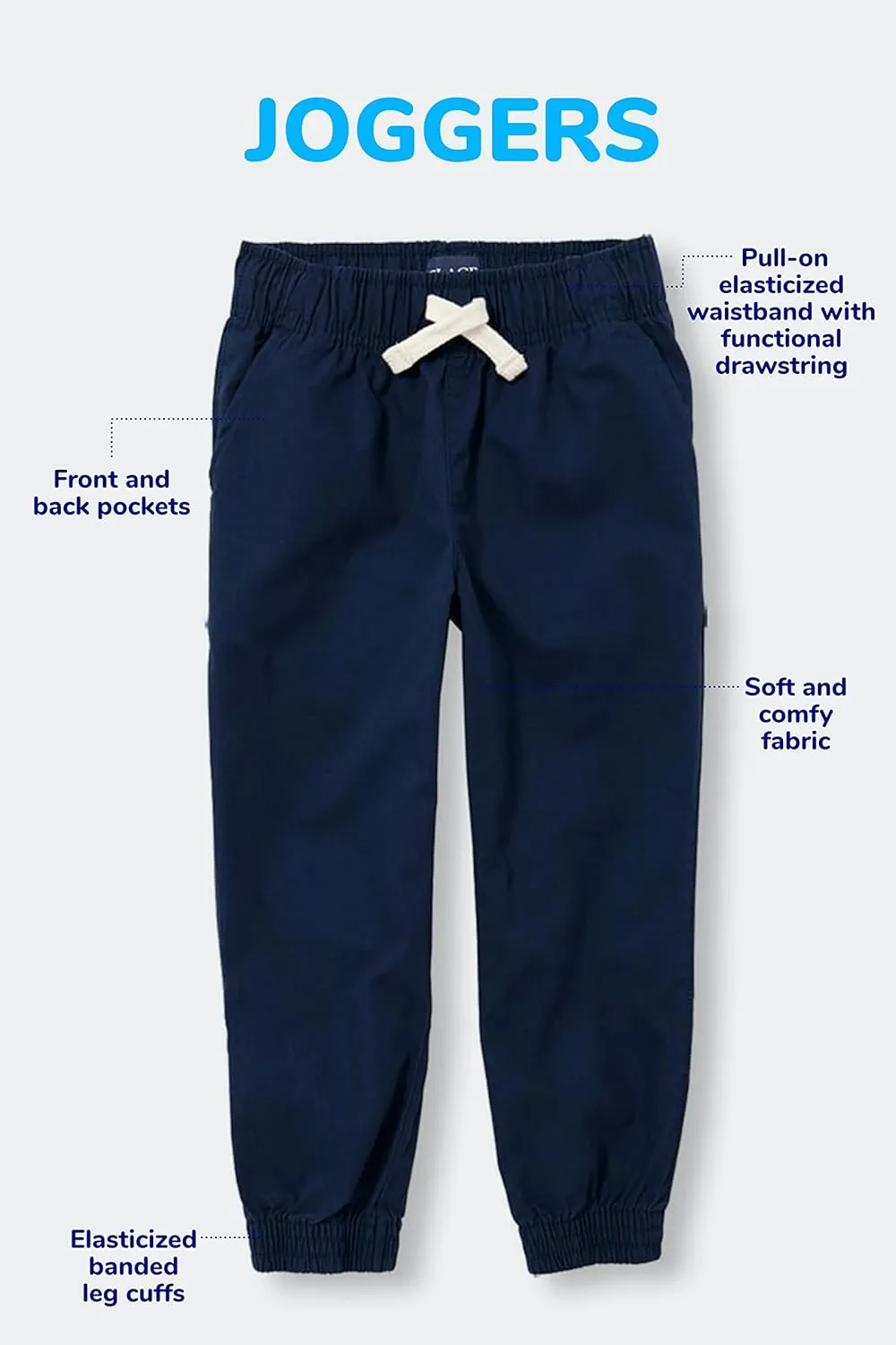 The Children's Place Baby Boys Pull On Jogger Shorts
