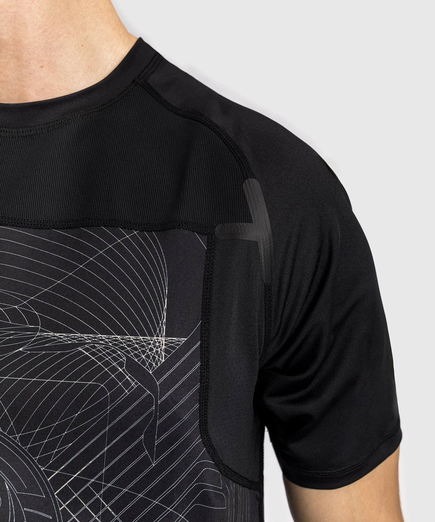 Venum G-Fit Air Men's Dry-Tech T-Shirt - Deep Black/Desert Sand