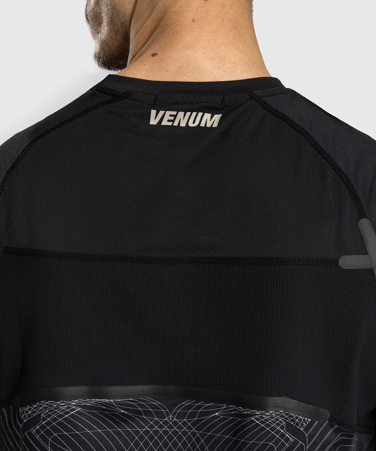 Venum G-Fit Air Men's Dry-Tech T-Shirt - Deep Black/Desert Sand