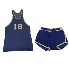 Vintage Webb & Wolfe Sporting Goods “#18” Basketball Kit