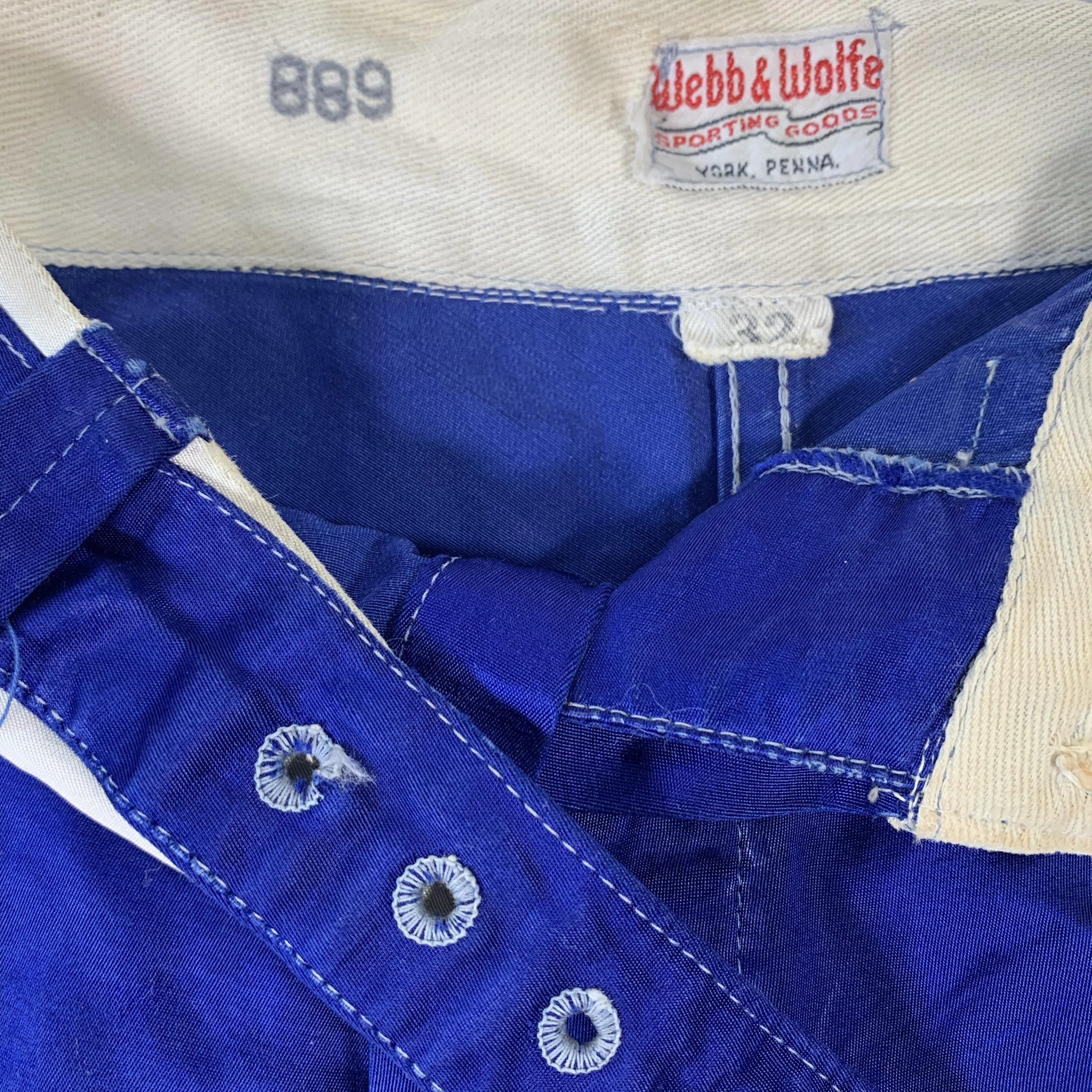 Vintage Webb & Wolfe Sporting Goods “#18” Basketball Kit