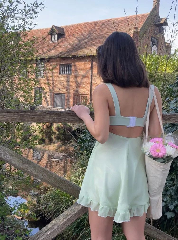 Vvsha Maura Mini Ruffle Dress