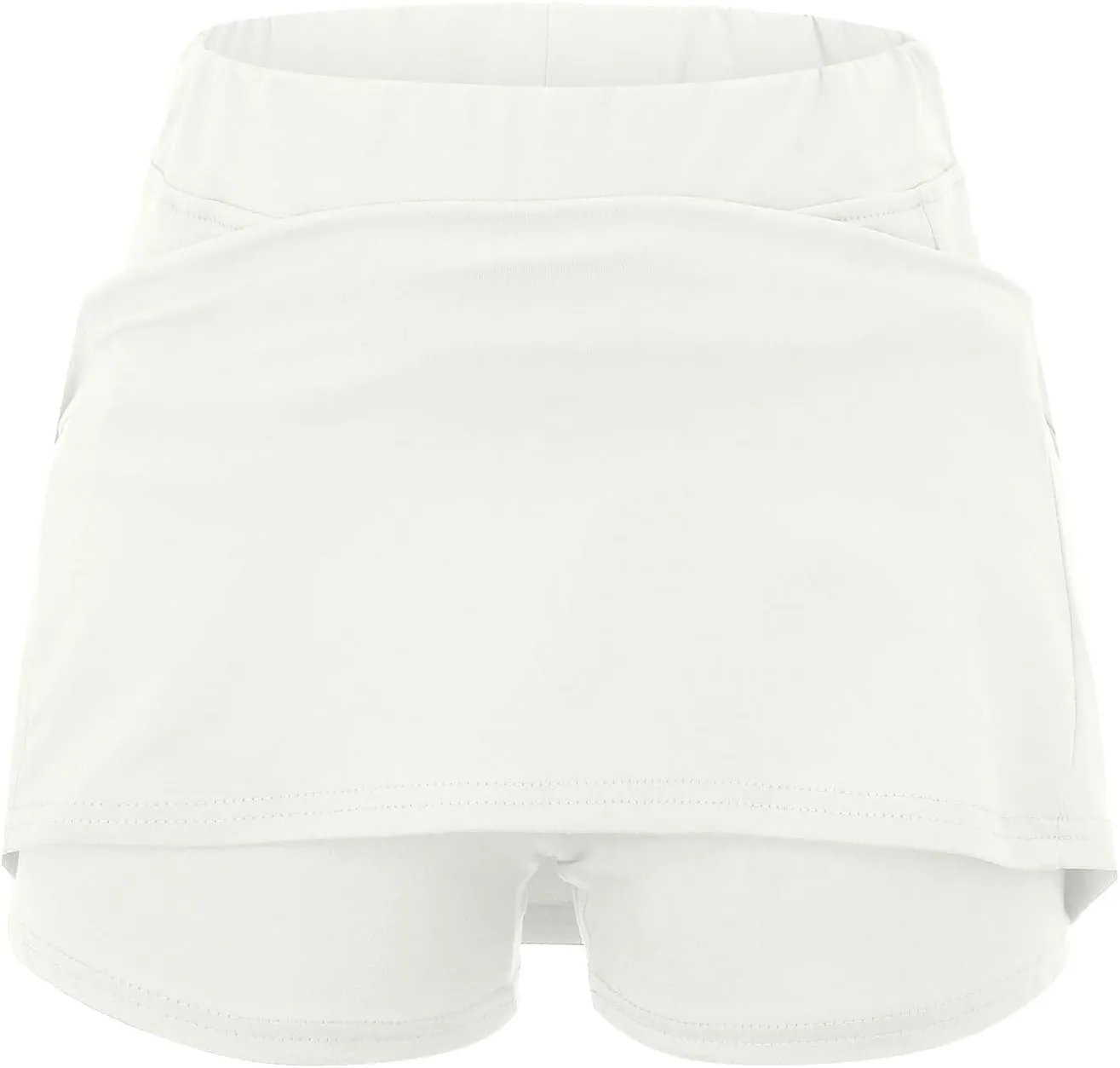 Womens Skorts with Pockets Solid Mid Waist Plus Size Skorts for Women High Waist Athletic Sports Yoga Pants Skirt