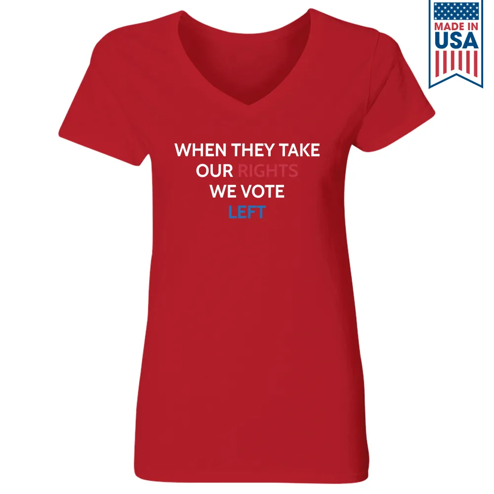 Women's V-neck T-shirt TSVB440