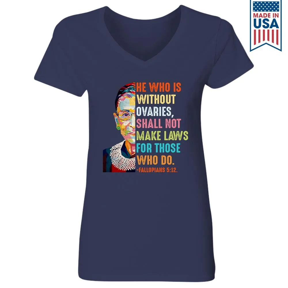 Women's V-neck T-shirt TSVB506