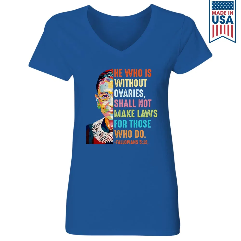 Women's V-neck T-shirt TSVB506