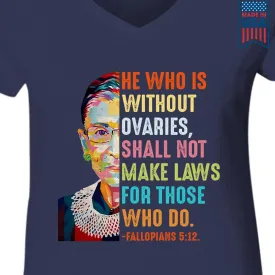 Women's V-neck T-shirt TSVB506