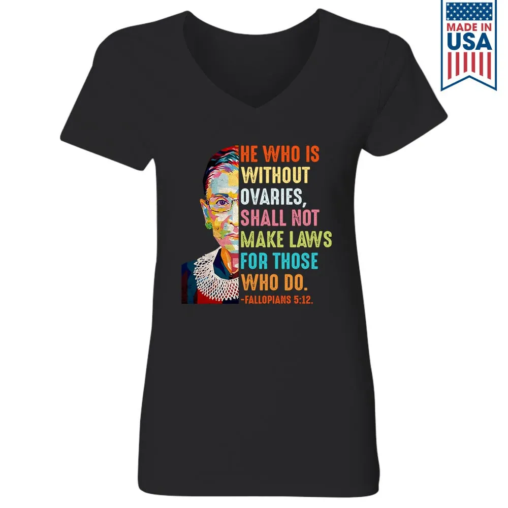 Women's V-neck T-shirt TSVB506