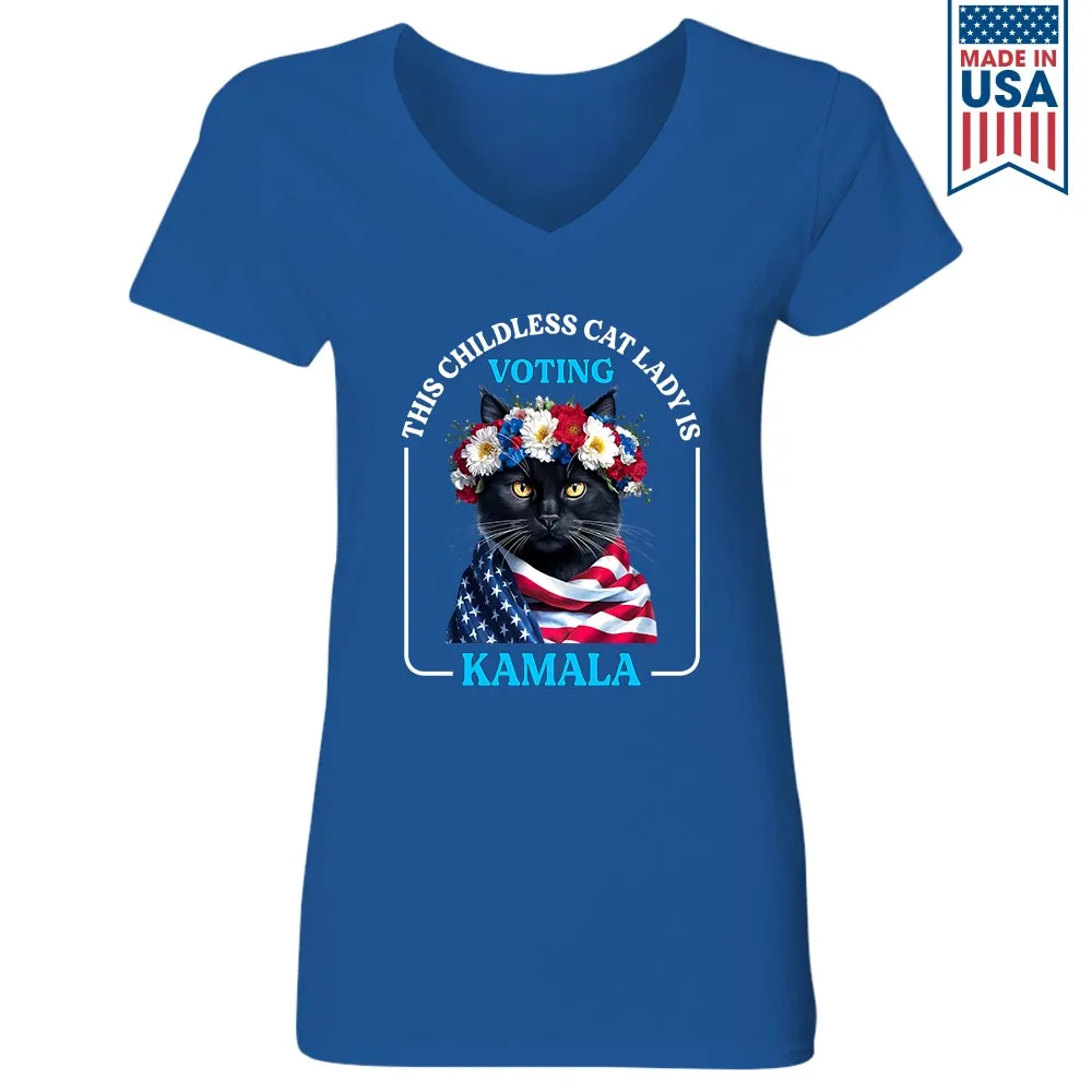 Women's V-neck T-shirt TSVB646
